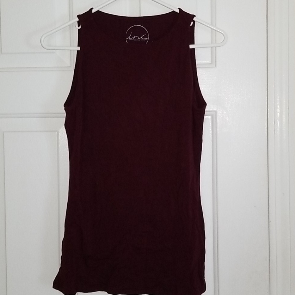 Maroon Muscle Top